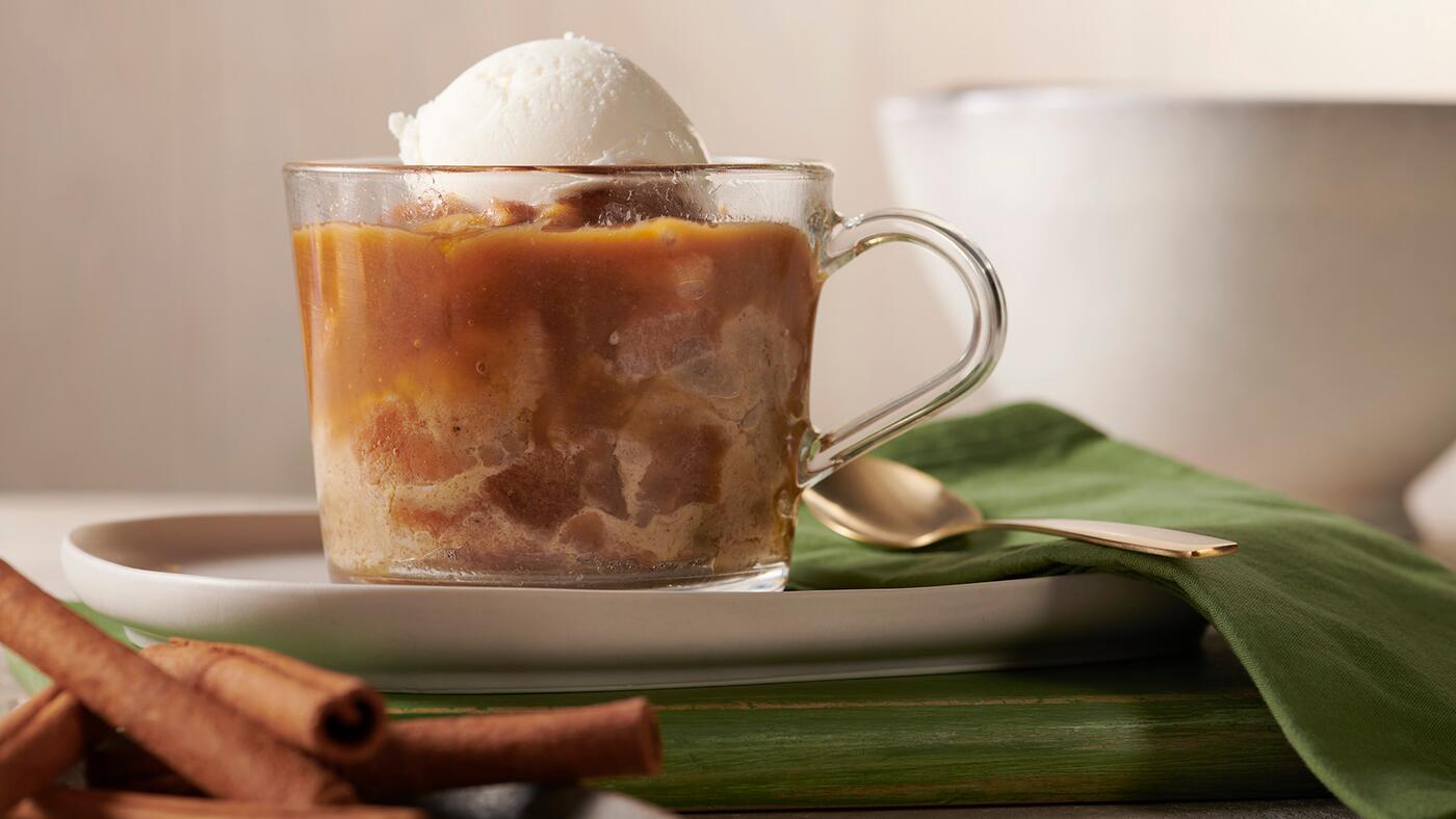 Microwave Bread Pudding Feed Good Rewards